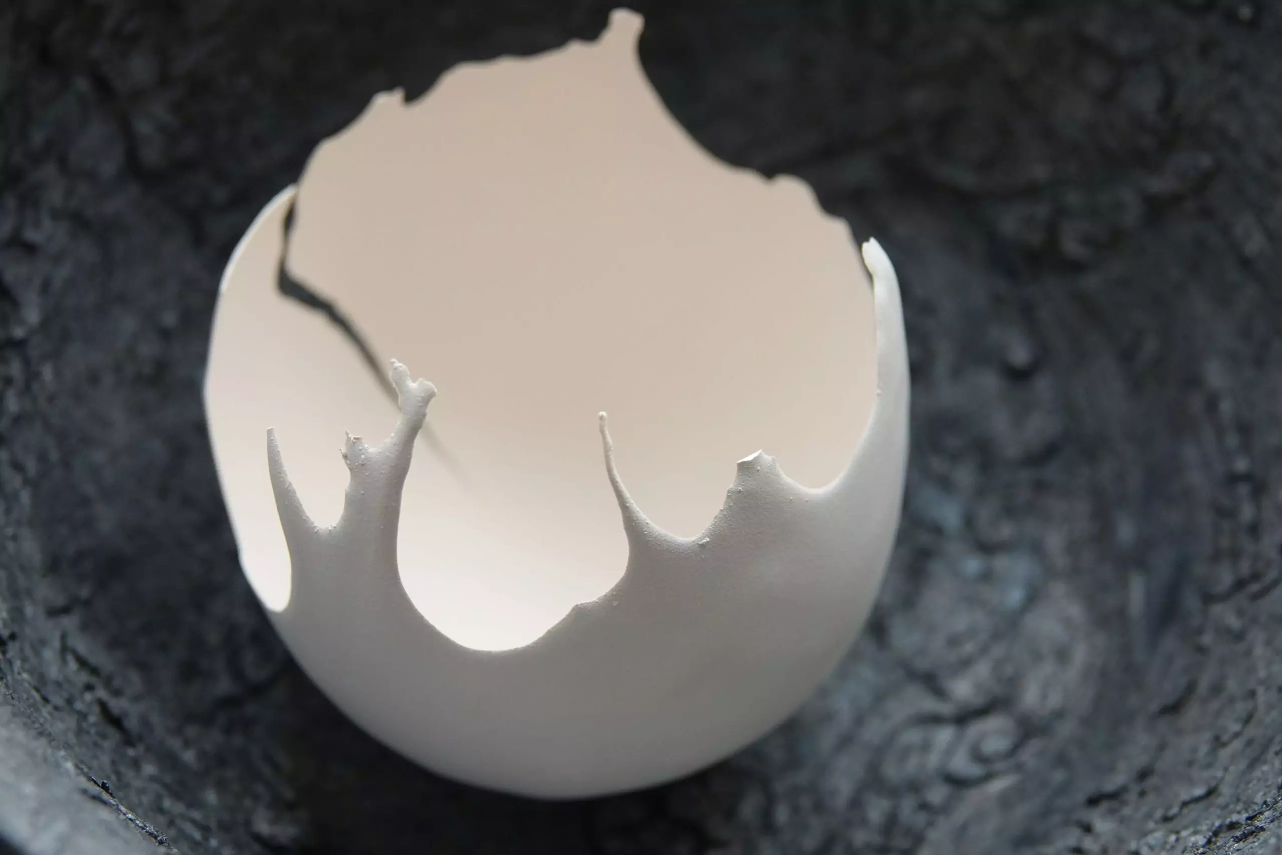 Ohne Titel, Keramik, Raku, Porzellan